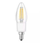 Ledvance Smart+ Wifi E14 Kerze Classic Fadenlampe 4W 470lm - 827 Extra Warmweiß | Dimmbar - Ersatz für 40W