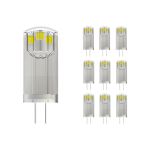 Mehrfachpackung 10x Noxion Bolt LED Capsule G4 1.8W 200lm - 830 Warmweiß | Ersatz für 20W