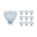 Mehrfachpackung 10x Osram Parathom LED-Spot GU4 MR11 4.5W 345lm 36D - 927 Extra Warmweiß | Höchste Farbwiedergabe - Dimmbar - Ersatz für 35W