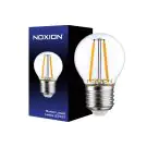 Noxion Lucent Lustre LED E27 Kugel Fadenlampe Klar 2.5W 250lm - 827 Extra Warmweiß - Ersatz für 25W