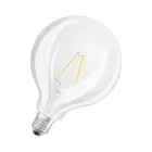 Osram Classic LED E27 Globe Fadenlampe Klar 2.5W 250lm - 827 Extra Warmweiß | Ersatz Für 25W - UKCA Version