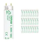 Mehrfachpackung 25x Osram L 36W 865 Lumilux | 120cm - Tageslichtweiß