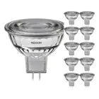 Mehrfachpackung 10x Noxion LED-Spot GU5.3 MR16 7.5W 621lm 36D - 827 Extra Warmweiß | Dimmbar - Ersatz für 50W