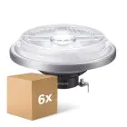 Mehrfachpackung 6x Philips MASTER LED-Spot G53 AR111 14.8W 875lm 24D - 930 Warmweiß | Höchste Farbwiedergabe - Dimmbar - Ersatz Für 75W