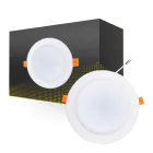 LED Downlight 18W 1620lm 120D - 840 Kaltweiß | Ausschnitt 175mm - Ersatz Für 2x18W